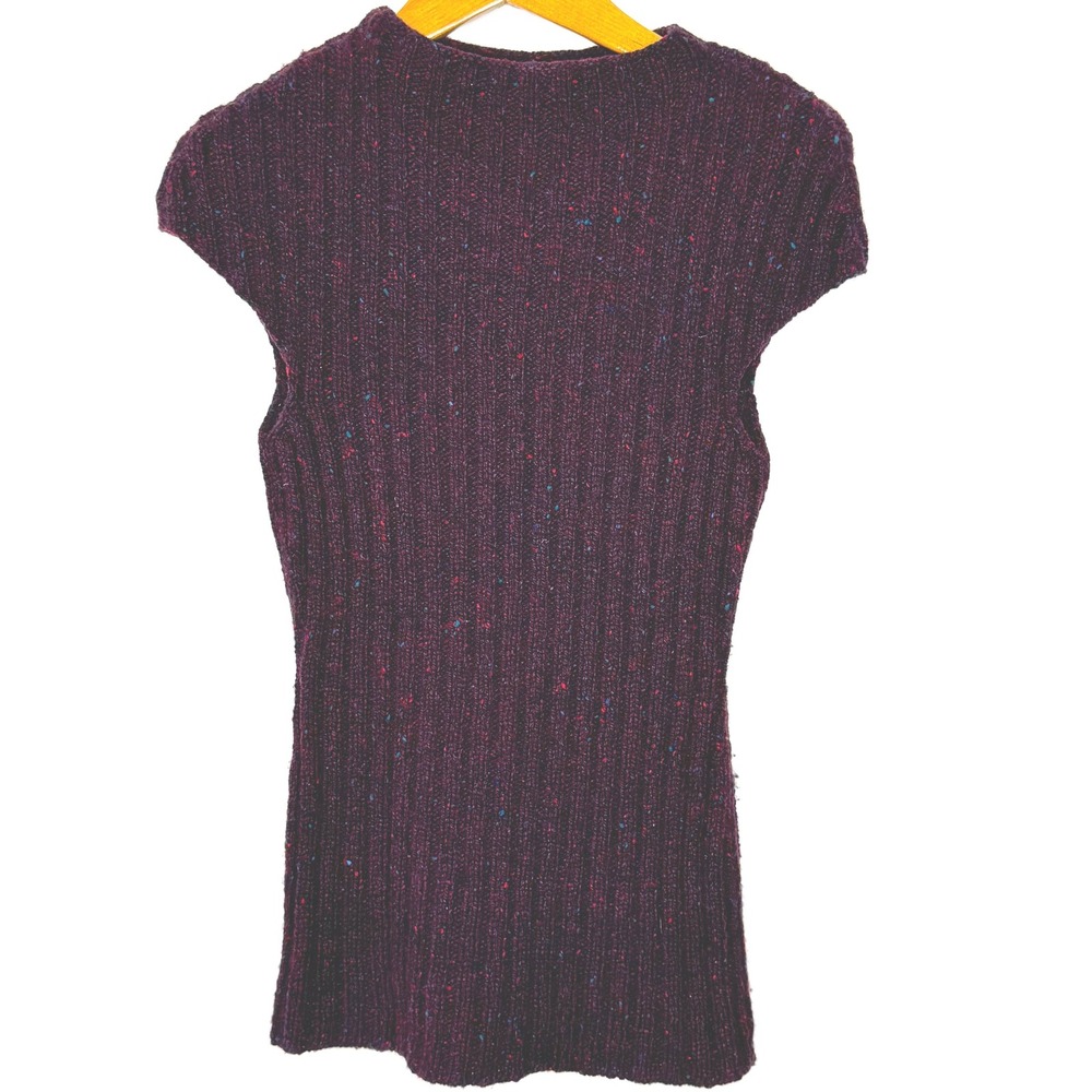 Lilith Sweater Women's Ribbed Cap Sleeve Size‎ Small